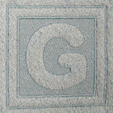 Block Letter G - 7.8 Inch (Embossed)