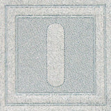 Block Letter I - 7.8 Inch (Embossed)