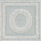 Block Letter O - 7.8 Inch (Embossed)