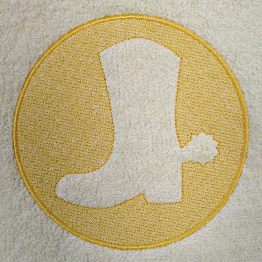 Cowboy Boot (Embossed)