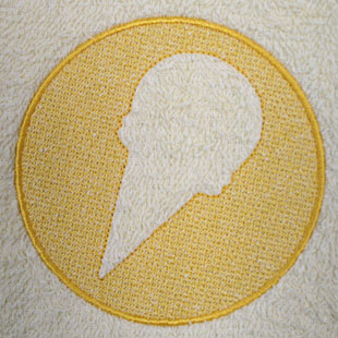 Ice Cream Cone (Embossed)