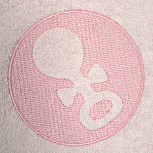 Baby Rattle (Embossed)