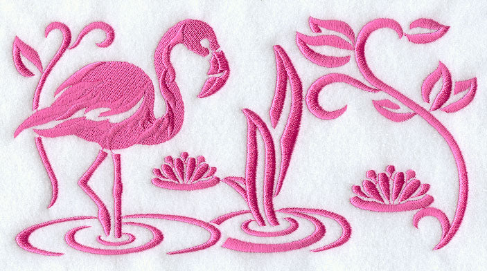 Simply Flamingos Rectangle
