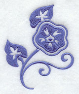 Simply Morning Glories Accent