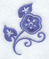 Simply Morning Glories Accent