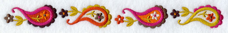Pretty in Paisley Border
