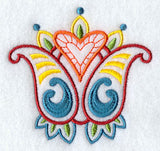 Proper Paisley Flower Accent