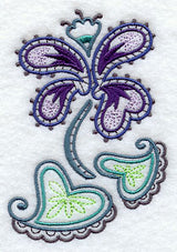 Perfect Paisley Flower