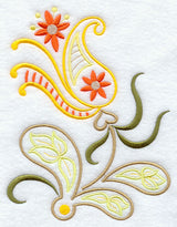 Peaceful Paisley Flower