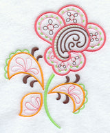 Playful Paisley Flower