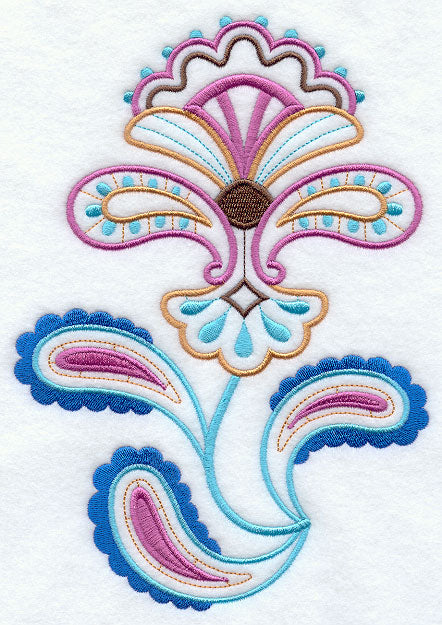 Precious Paisley Flower