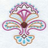 Precious Paisley Flower Accent