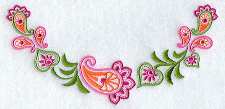 Leafy Paisley Neckline (Crewneck)