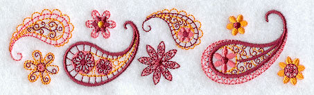 Light and Lovely Paisley Border