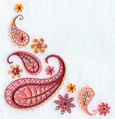 Light and Lovely Paisley Corner