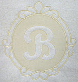 Script Letter B (Embossed)
