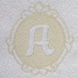 Script Letter A - 7.8 Inch (Embossed)