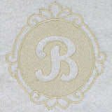 Script Letter B (Embossed)