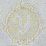 Script Letter Y - 7.8 Inch (Embossed)