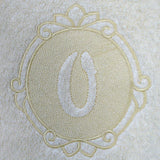 Script Number 0 - 7.8 Inch (Embossed)