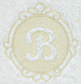 Script Letter B (Embossed)