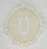 Script Number 0 - 7.8 Inch (Embossed)