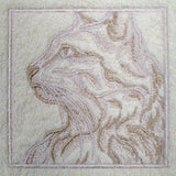 Cat Portrait (Embossed)