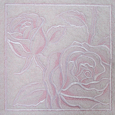Rose Bouquet (Embossed)