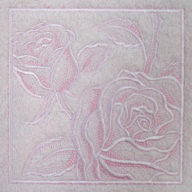 Rose Bouquet (Embossed)