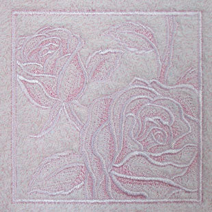 Rose Bouquet (Embossed)