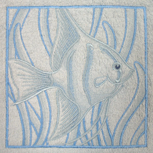 Angel Fish (Embossed)