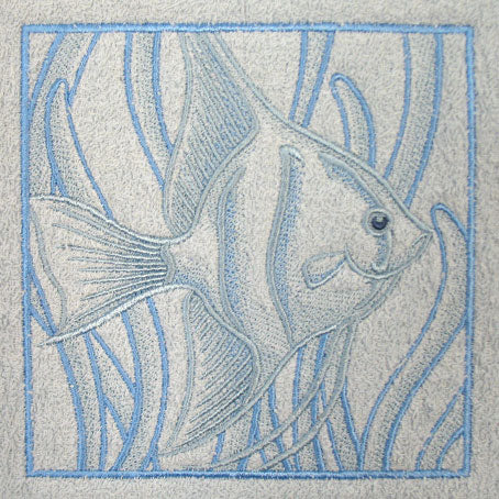 Angel Fish (Embossed)