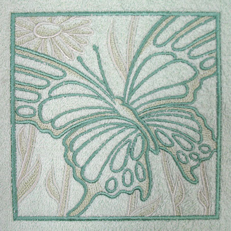 Butterfly in Flight (Embossed)