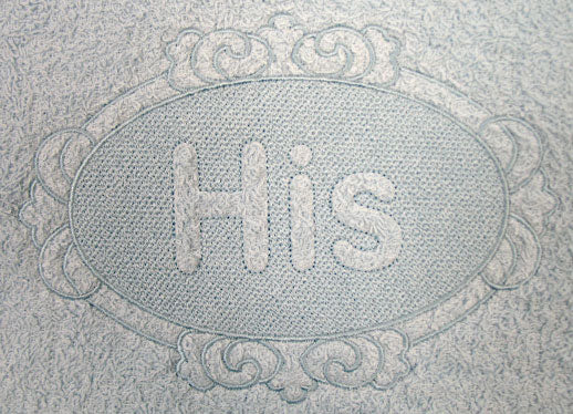 His (Embossed)