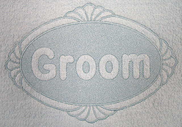 Groom (Embossed)