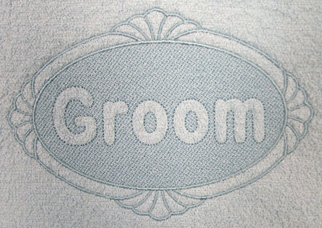 Groom (Embossed)