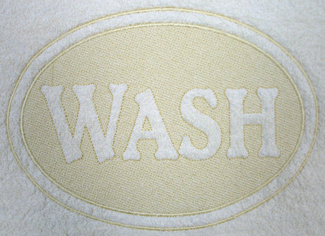 Wash (Embossed)