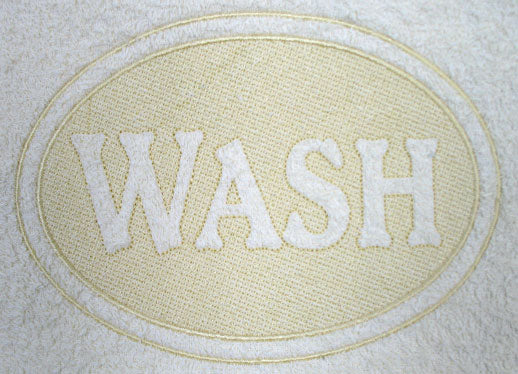 Wash (Embossed)