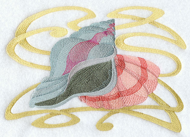 Art Nouveau Seashells 1