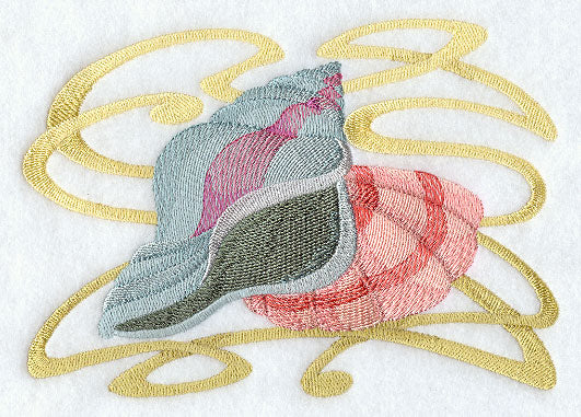 Art Nouveau Seashells 1