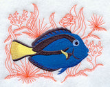 Deep Sea Stitching - Blue Tang