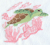 Deep Sea Stitching - Sea Turtle