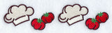 Chef Hat and Tomatoes Border