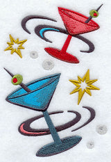 Retro Cocktails Panel