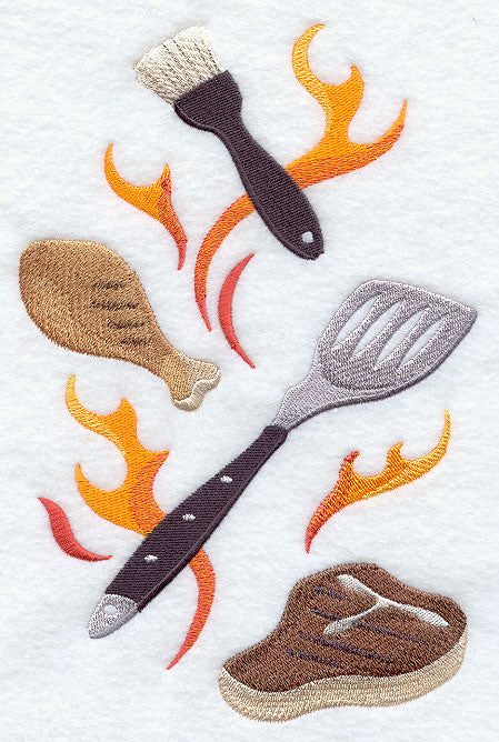 Sizzlin' Grill Panel