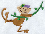 Little Mister Monkey Swings Through the Air