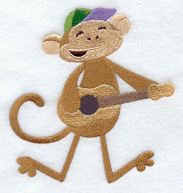 Little Mister Monkey Plays a Song