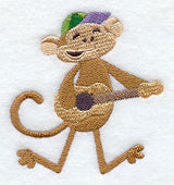 Little Mister Monkey Plays a Song