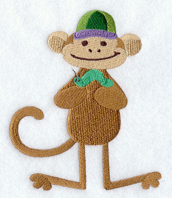 Little Mister Monkey Catches a Caterpillar