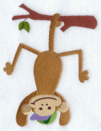 Little Mister Monkey Hangs Around